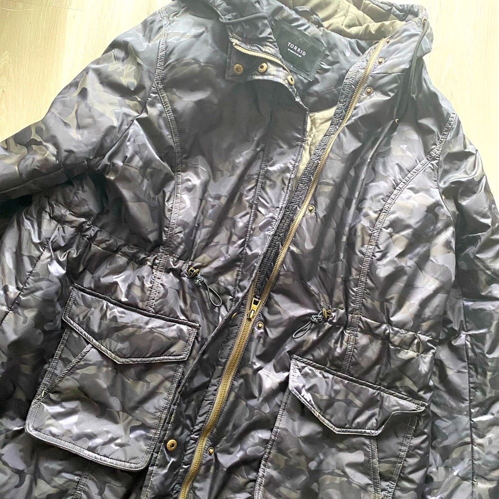 Torrid 3x Camo Jacket